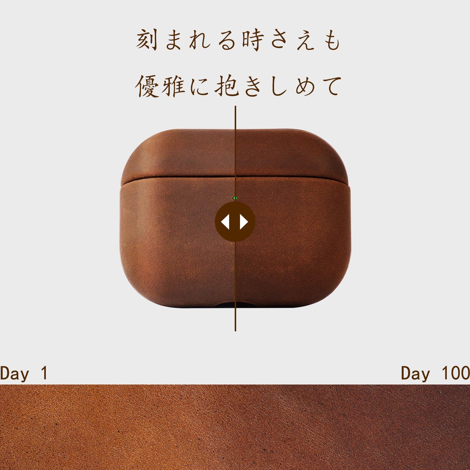 【極美品】AirPods Pro 第3世代（2025年9月購入）ケース2種付き Amazon | LITOCARY 極上本革レザーケース For AirPods Pro3（2025年9月